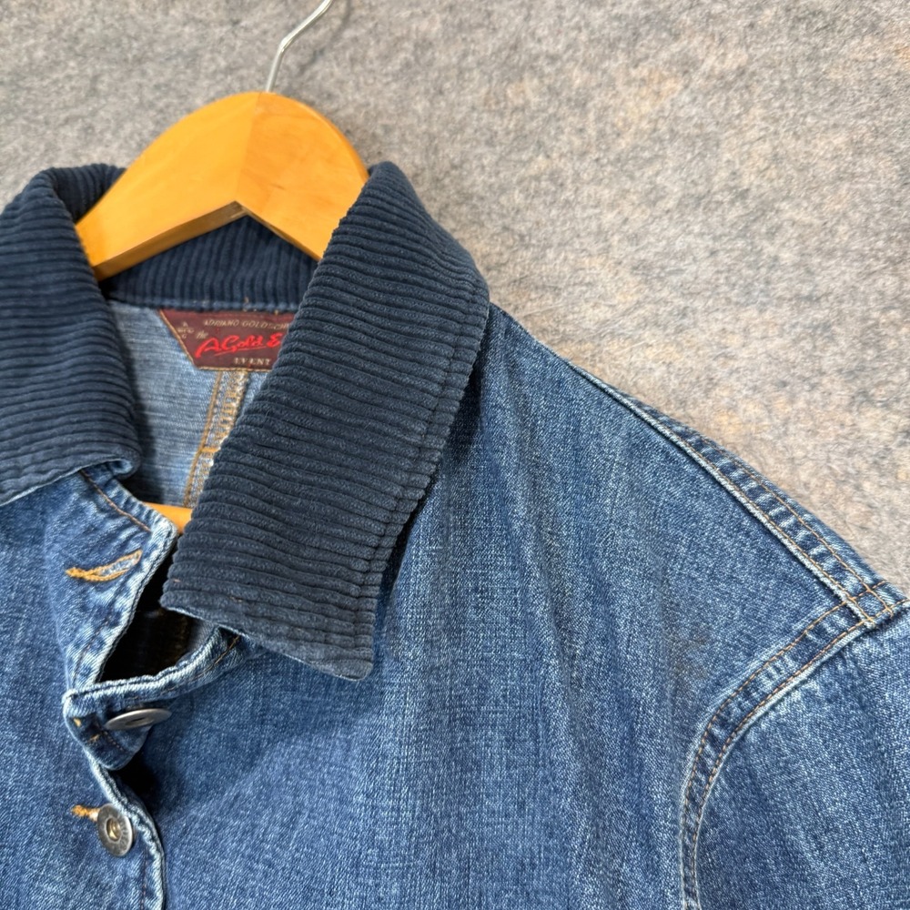 Vintage Agolde Event Denim Chore Barn Jacket Womens Small Oversized 90s USA - Picture 7 of 15